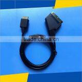 1.8M Scart TV AV Lead Cable for Ps2 Game Console RGB Cable thumbnail-1