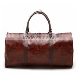 Hot selling Foldable Outdoor custom leather travel bag