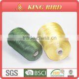 Famous Brand Fabrics Dyed Polished Viscose Filament Knitting Yarn thumbnail-1