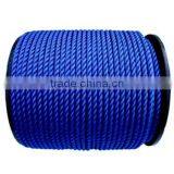 100% Blue 3 Strand Polypropylene Rope for Tug and Boat Ships Fishing thumbnail-1