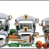 12 Pcs Stainless Steel Cookware Set
