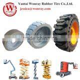 Solid Wheel Scissor Lift Tire for 5 Ton Hydraulic Scissor Lift Made in China