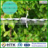 Hebei Hot Dip Galvanized Steel Barbed Wire 500m High Tensile thumbnail-1