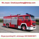 4*2,266hp Howo Water Foam Fire Fighter Truck thumbnail-3