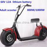 Newest Popular Citycoco 800W Electric Scooter/brushless Motor Scooter/ Widen Tire Scooter (TKE-S800) thumbnail-1