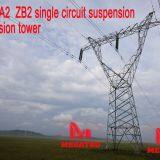 MEGATRO 220KV 2A2 ZB2 Single Circuit Suspension Transmission Tower thumbnail-1