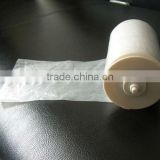 PE bobbins disposable plastic toilet film for hotel packing in roll
