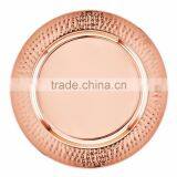 Copper Wedding Table Charger Plate thumbnail-4