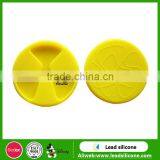 Colorful Food Garde Silicone Wine Glass Mat,Non-slip Silicone Wine Glass Coasters thumbnail-2