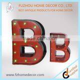 3d led letter lights sign with different colors light lettering