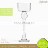 Cheap OEM/ODM Handmade Decorative Glass Candlestick Wedding thumbnail-2