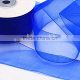 Colorful Wired Organza Christmas Decoration Ribbon thumbnail-1