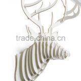 DIY Deer Head Christmas Animal Trophies Wall Hanging Decorations thumbnail-3