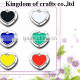 Cute Beautiful Round Shape Bag Hook Add Diamond thumbnail-1