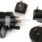 5 W, DoE Level VI & CoC Tier 2 Efficiency, USB Input, Interchangeable Input Blades, Wall Plug Adapter, Ac-Dc Power Supply thumbnail-4