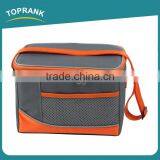Toprank High Quality Outdoor Promotional Cheap Ball Shape 600D Insulated 6 Can Lunch Cooler Bag With Zipper thumbnail-2