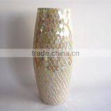 Elegant Mosaic Decorative Long Stem Vases thumbnail-2