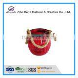 Colored Hanging Decorative Glass Candle Jar Designer for Home&Gardon thumbnail-2