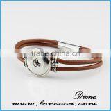Hotsale Bracelet Fashion Interchangeable Charms Diy Snap Button Bracelet Jewelry thumbnail-3