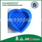 100% FDA grade silicone round shape silicone cup cake maker mold