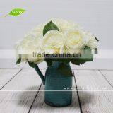 CNW FL-RS28-8.5CM Wholesale Silk Rose Artificial Flowers For Wedding Home Decoration thumbnail-2