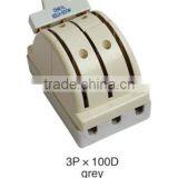 Electric Yellow 4P 60A Double Throw Porcelain Knife Switch thumbnail-2