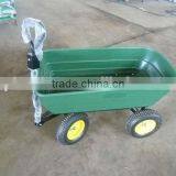 TC2135 Four Wheel Poly Garden Dump Cart thumbnail-1