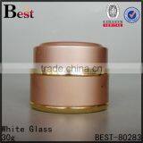 White Silver Red Blue Yellow Black Glass Aluminum Jar Aluminum Cream Jar Cosmetic Metal Container thumbnail-5
