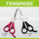 S3-1060 5-1/2" Inch 2CR13 Stainless Steel With PP Handle Handmade Hair Shears Thinning Scissors thumbnail-5