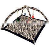 Cat Activity Center With Hanging Toy Balls, Mice & More - Helps Cats Get Exercise & Stay Active thumbnail-2