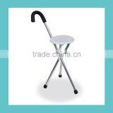 Folding Seat Cane Walking Cane thumbnail-1