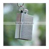 Keyring Key Chain Petrol Oil Match Lighter