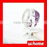 UCHOME 2017 Summer Desk Fan Usb Electric Colorful Mini Clip Fan thumbnail-2