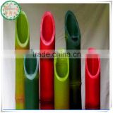 Cheap Raw Dry Dye bamboo colored poles for sale