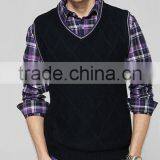 Men's 100% Wool Vest thumbnail-1