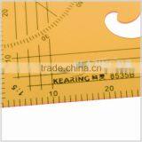 Kearing Brand Plastic Transparent Yellow Scale Ruler,economical Tailor Scale Ruler#8535B thumbnail-4