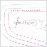 Kearing Brand 1.2mm Thickness Plastic Vary Form Curve Ruler With Seam Allowance # 6405 thumbnail-3