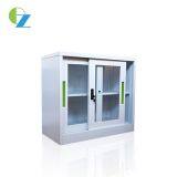 Best Seller Half Height Glass Sliding Door Steel Cupboard thumbnail-2