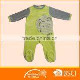 Long Sleeve Soft Baby Cotton Clothes Romper thumbnail-1