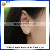 925 Sterling Silver Christmas Santa Elk Shaped Earrings thumbnail-4