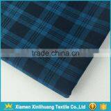 Wholesale New Fashion 40S Brushed 100 Cotton Yarn Dyed Twill Plaid Fabric for Shirt thumbnail-5