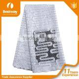 BestwayTex African Charming French Lace Fabric FL0208-5 thumbnail-6