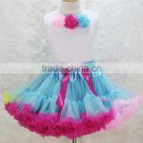 New Fashion Tutu Pettiskirt Set for Girls, Small Fresh Summer Wear Girl's Super Fluffy Pettiskirt Set thumbnail-3