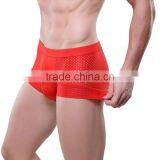 Wholesale High Quality Blank Red Sweat Shorts Mens Gym Shorts thumbnail-3