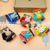 TC13016 Cute Animal Pattern Half Finger Knit Gloves for Baby, Cheap Winter Warm Baby Gloves Wholesale thumbnail-1