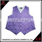 Inspire Style Patterned Waistcoat Microfiber Designer Vests thumbnail-4