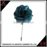 New Arrived High Quality Wedding and Party Flower Chiffon Lapel Pin thumbnail-3