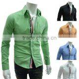 Wholesale Walson Latest Style Luury Italian Fashion Shirt,organic Cotton Formal Shirt Apparel thumbnail-1