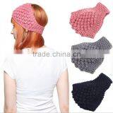 2014 Wholesale Winter Crochet Headbands Ladies Winter Headband thumbnail-2