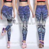 Womens Sublimation Printing Fitness Yoga Wear Pants thumbnail-3